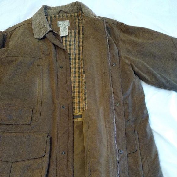 Beretta Waxed Cotton Field Jacket - Brown - Picture 1 of 16